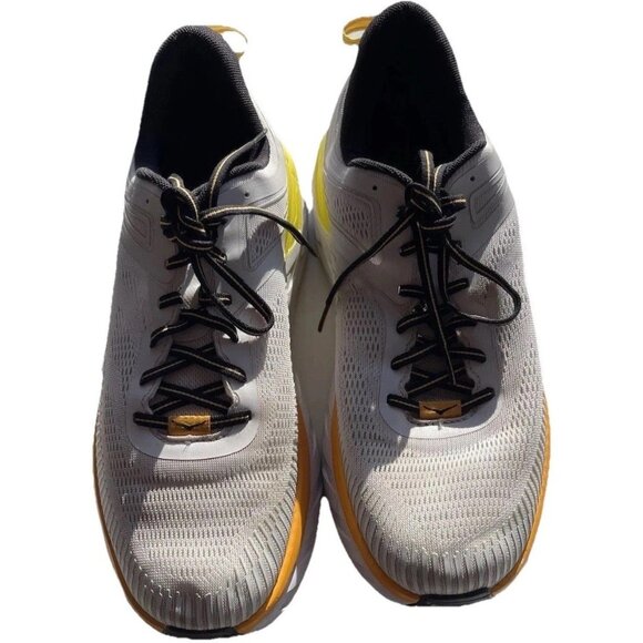 Hoka One One Bondi Men's Size 11 Nimbus Cloud Yellow White